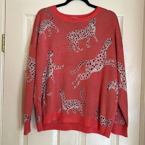 Loft leopard tunic top
